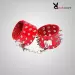 Red Passion Spike Handcuffs