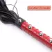 Romantic Leather Flogger Whip with Wrist Loop