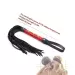 Romantic Leather Flogger Whip with Wrist Loop