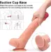 Dual Layered 10 Inch Strong Suction Dildo